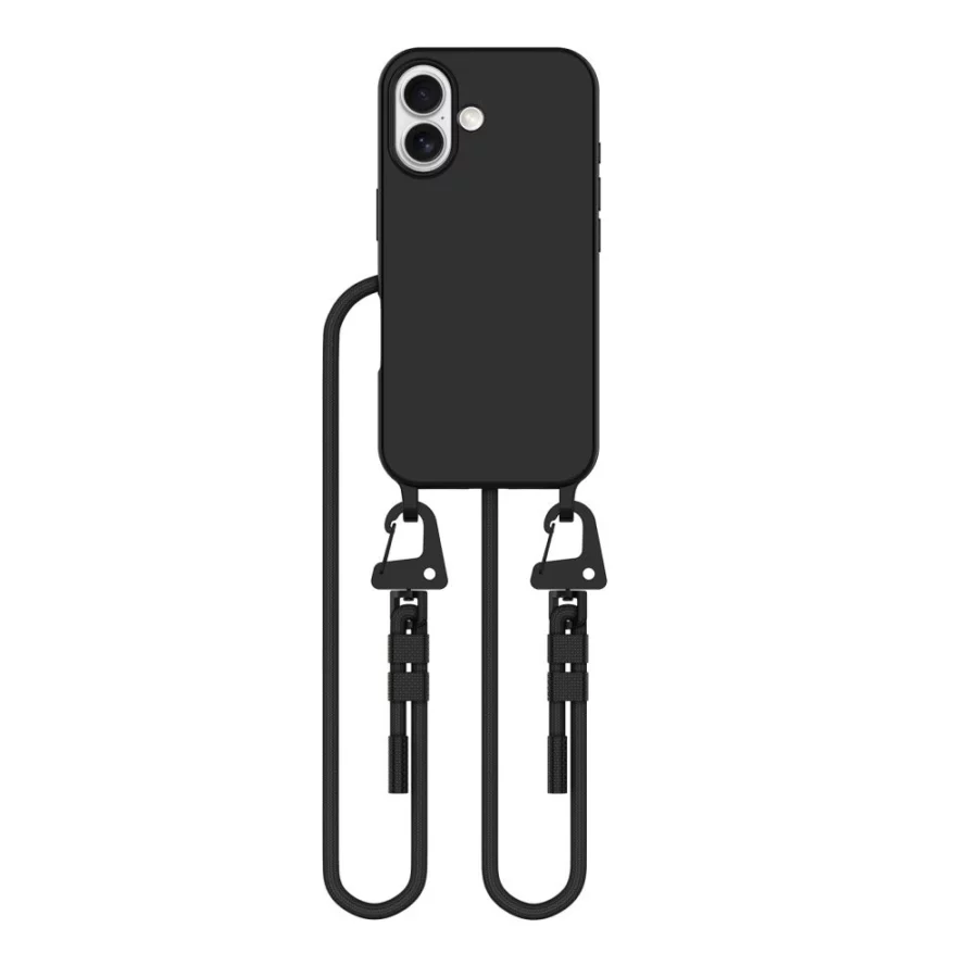 Etui Tech-Protect MagNecklace MagSafe na iPhone 16 - czarne