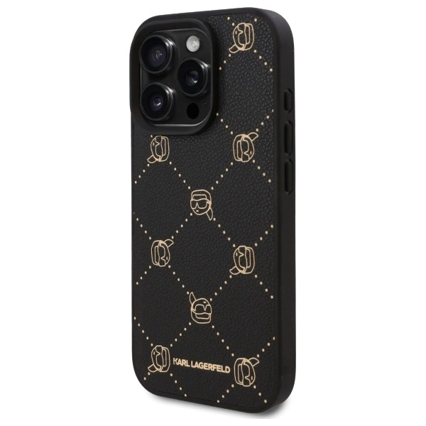 Etui Karl Lagerfeld Magsafe Karl Head na iPhone 16 Pro Max - czarne