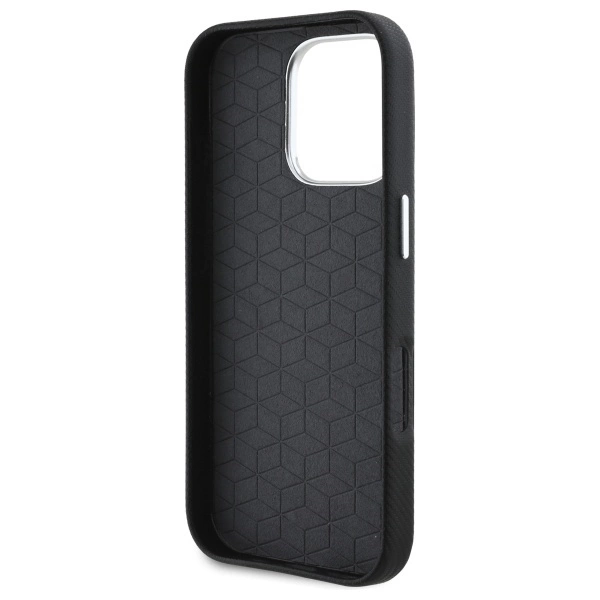 Etui BMW M Edition Kevlar Wrapped Metal na iPhone 16 Pro Max - czarne