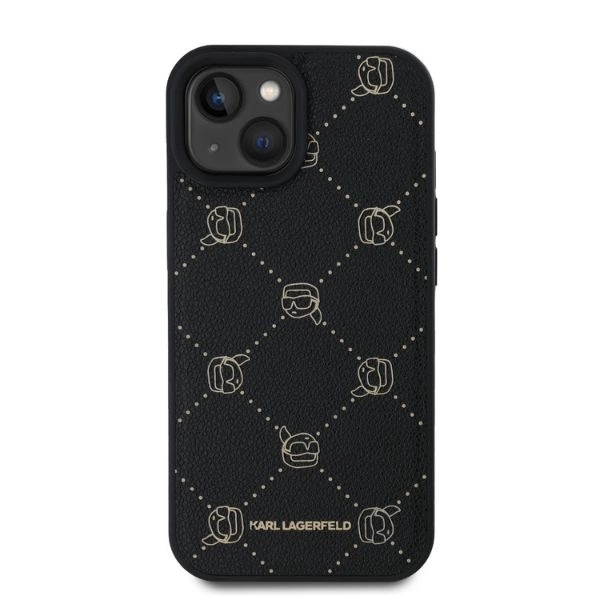 Etui Karl Lagerfeld Magsafe Karl Head na iPhone 15 - czarne