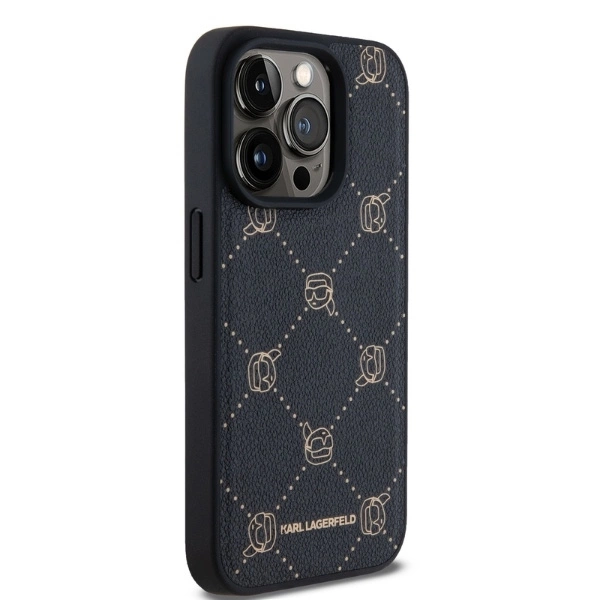 Etui Karl Lagerfeld Magsafe Karl Head na iPhone 15 Pro Max - czarne