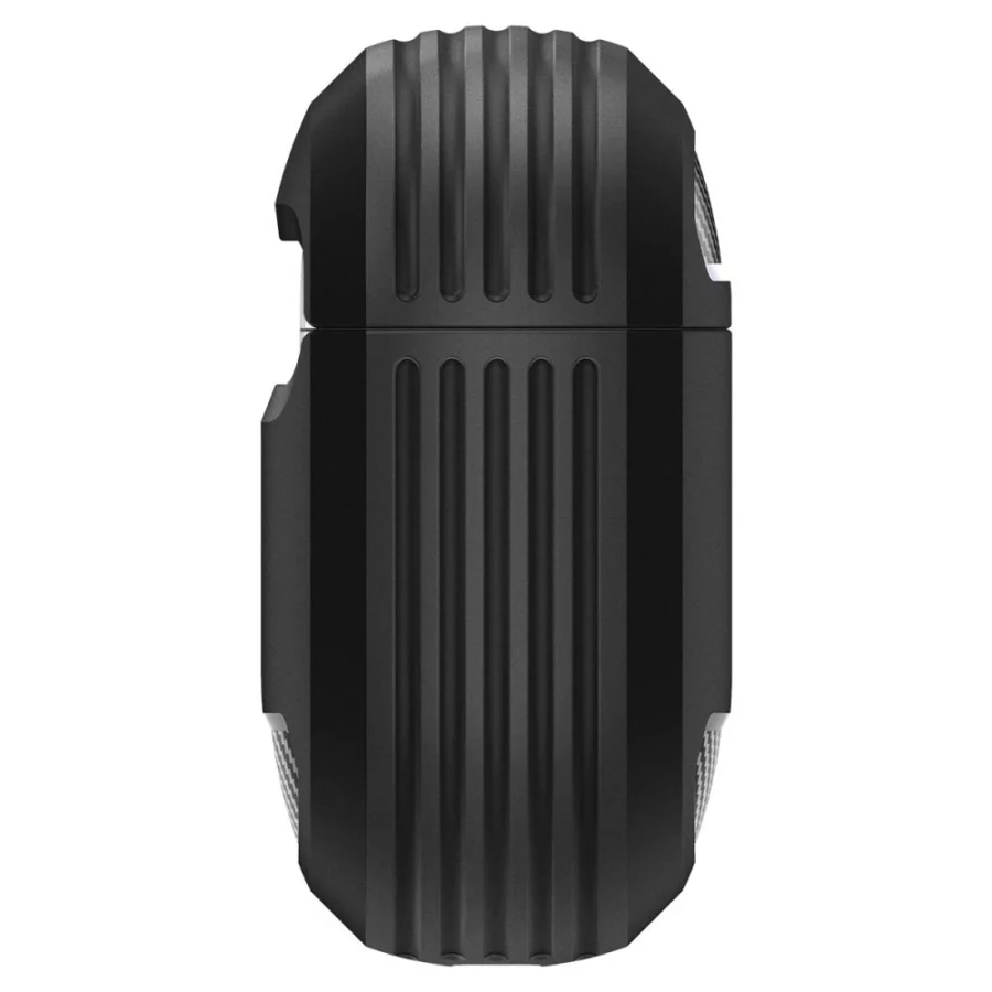 Etui Spigen Rugged Armor na AirPods 4 - czarne