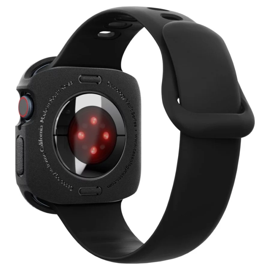 Etui Caseology Vault Apple Watch 10 (46 mm) - czarne