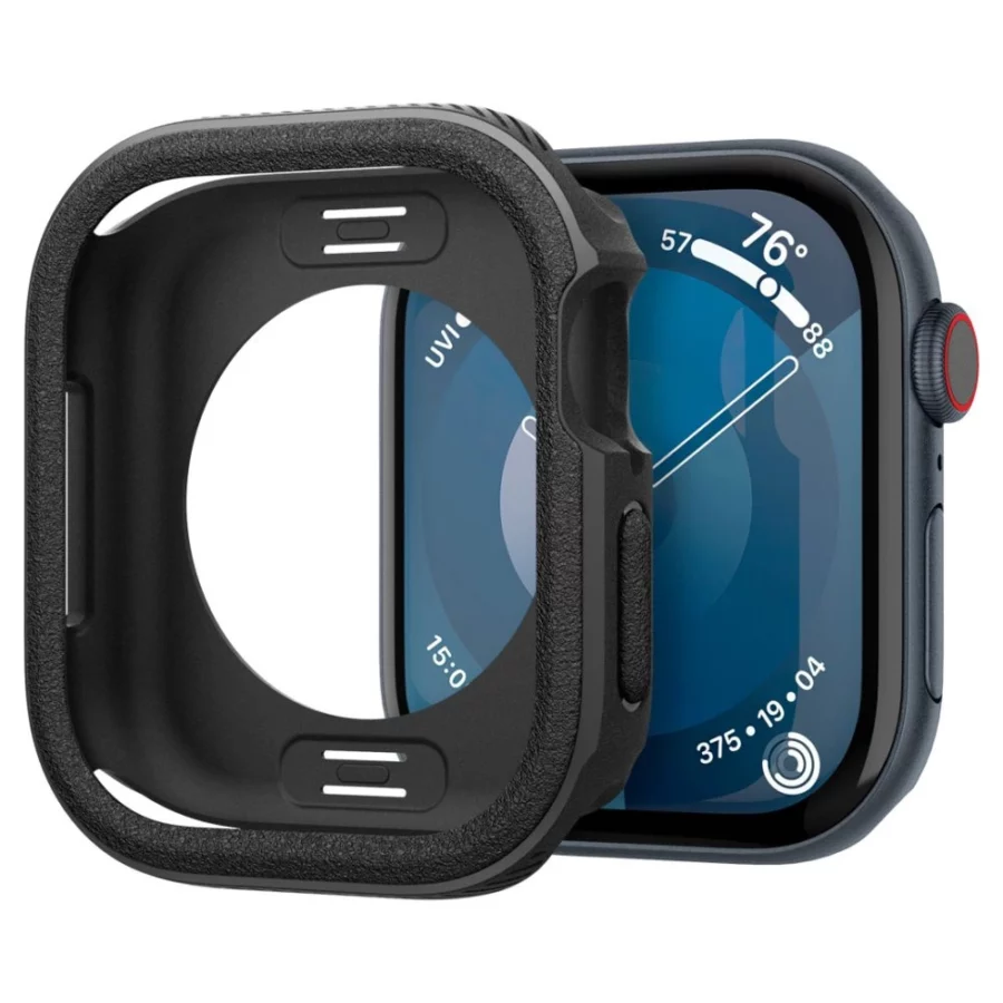 Etui Caseology Vault Apple Watch 10 (46 mm) - czarne
