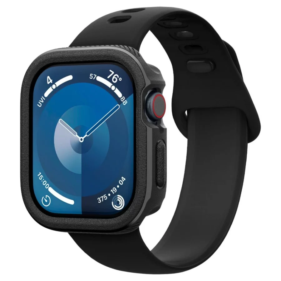 Etui Caseology Vault Apple Watch 10 (46 mm) - czarne