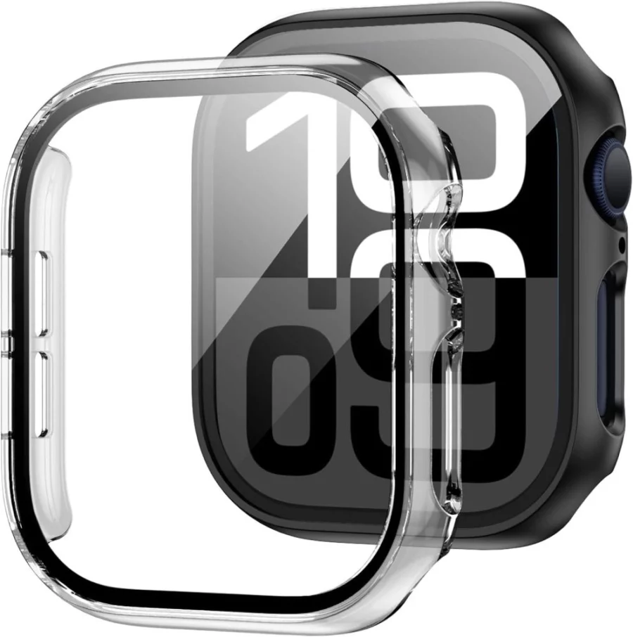 Etui ze szkłem hartowanym Tech-Protect Defense360 na Apple Watch 42 mm - przezroczyste