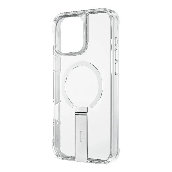 Etui UNIQ Eleva with Vertica Stand na iPhone 16 Pro - przezroczyste