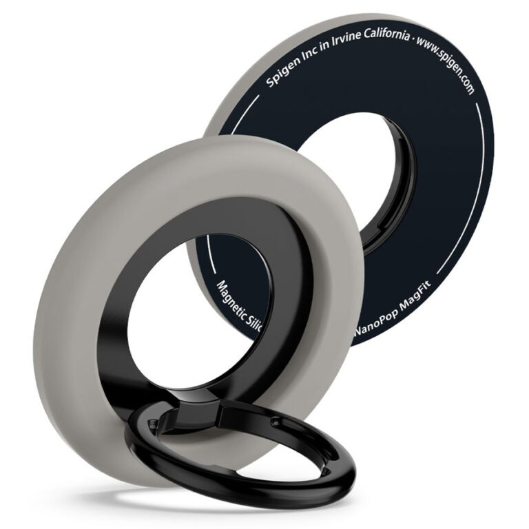 SPIGEN NANO POP MAGSAFE PHONE RING TRUFFLE GREY