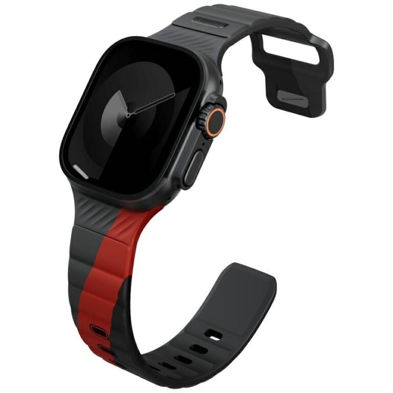 Pasek UNIQ Stride De Rubber do Apple     Watch 49/46/45/44mm charcoal