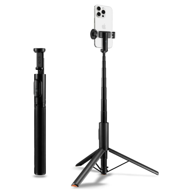 SPIGEN S541W BLUETOOTH SELFIE STICK TRIPOD BLACK