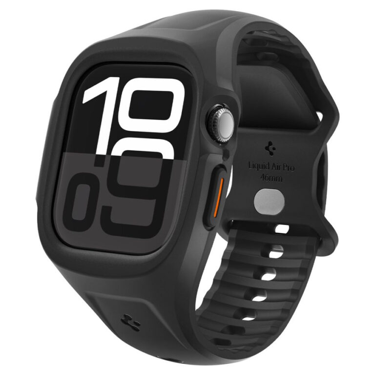 SPIGEN LIQUID AIR PRO APPLE WATCH 10 (46 MM) MATTE BLACK