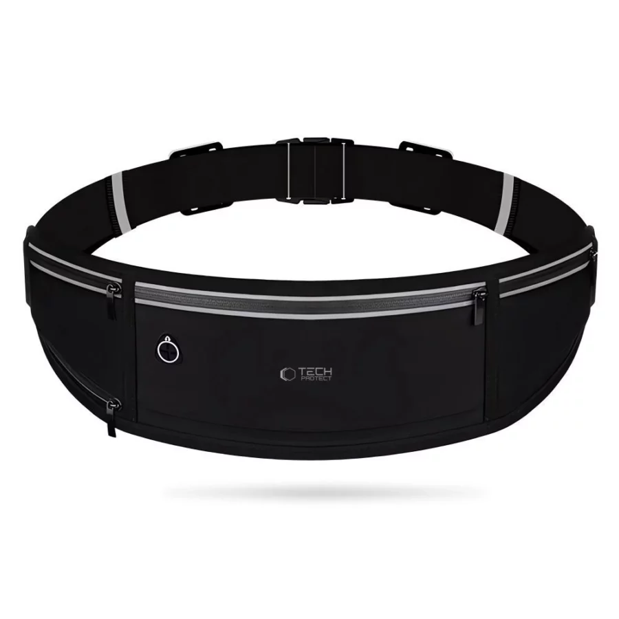 Saszetka Tech-Protect M3 Universal Sport Waist Bag - czarna