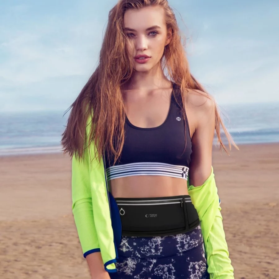 Saszetka Tech-Protect M3 Universal Sport Waist Bag - czarna