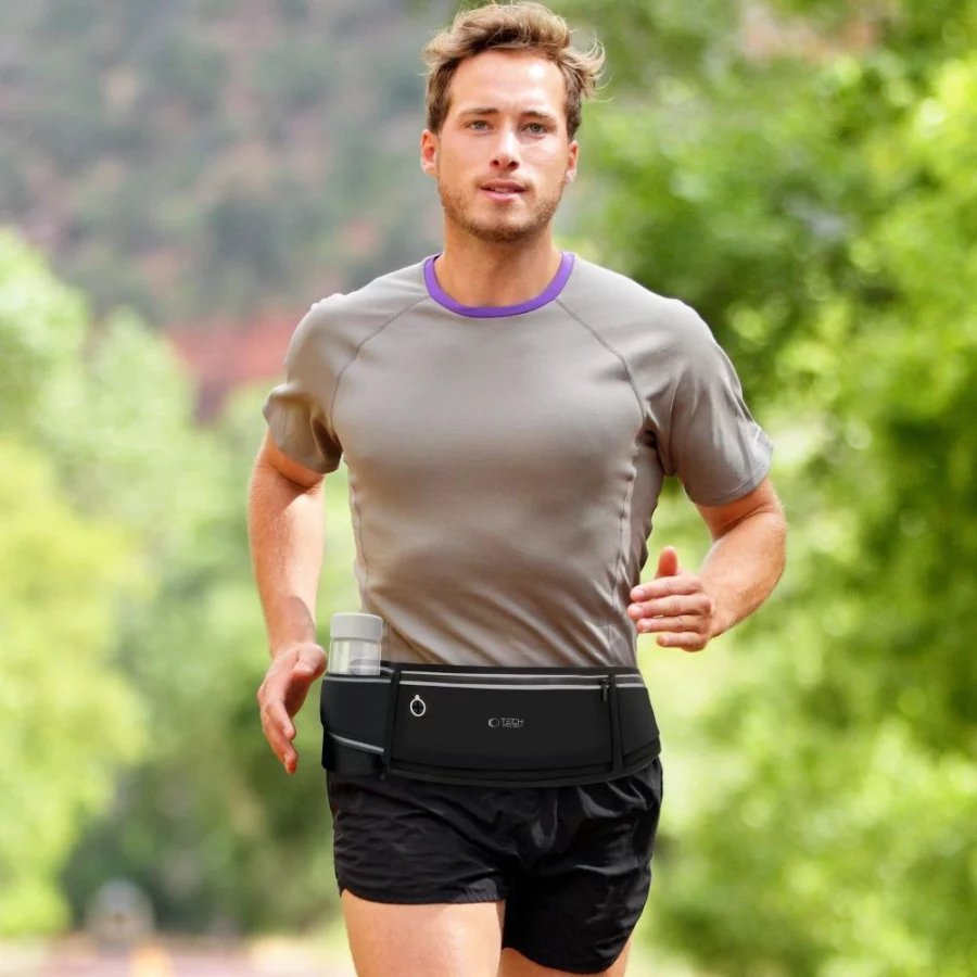 Saszetka Tech-Protect M3 Universal Sport Waist Bag - czarna