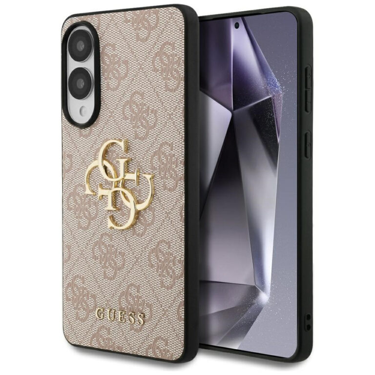 Etui Guess Big 4G Logo Classic Logo do   Samsung Galaxy S25 Edge różowy