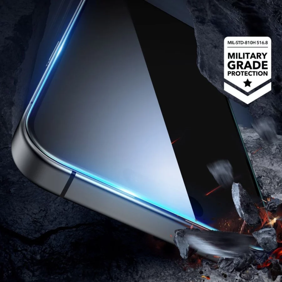 Szkło hartowane ESR Tempered Glass 2-PACK na iPhone 16 - przezroczyste