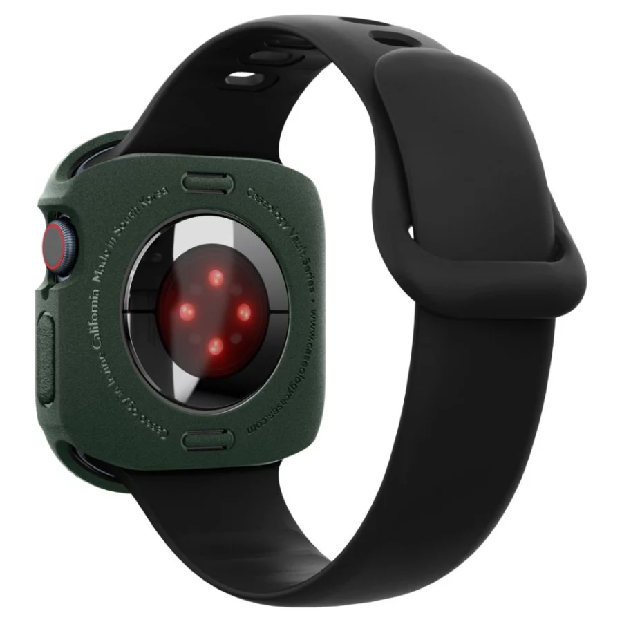 Etui CASEOLOGY VAULT na Apple Watch 10 (46 MM) - zielone