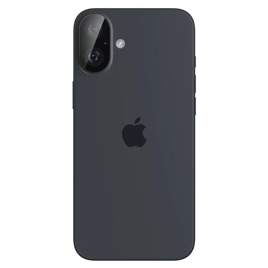 Szkło na aparat Spigen Optik GLAS.TR Camera Protector 2-PACK na iPhone 16 / 16 PLUS - czarne