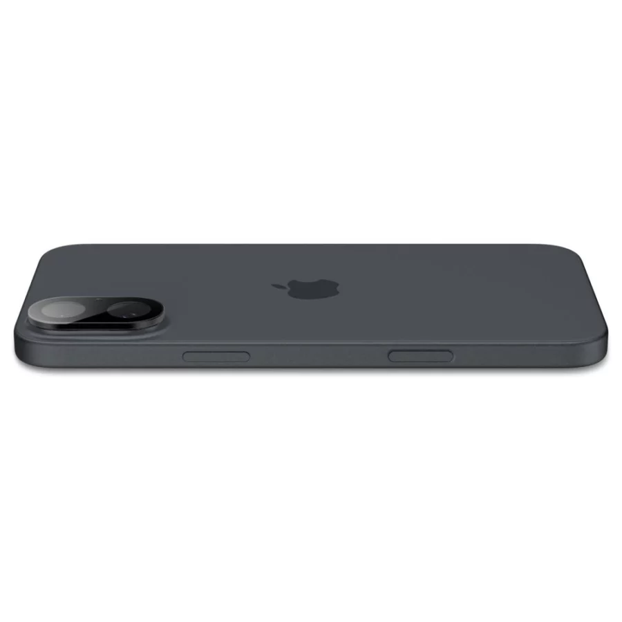 Szkło na aparat Spigen Optik GLAS.TR Camera Protector 2-PACK na iPhone 16 / 16 PLUS - czarne