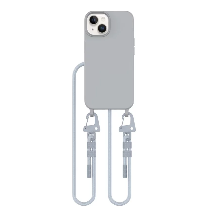 Etui Tech-Protect MagNecklace MagSafe na iPhone 14 - szare