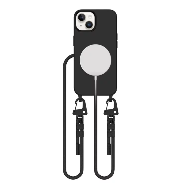 Etui Tech-Protect MagNecklace MagSafe na iPhone 15 - czarne