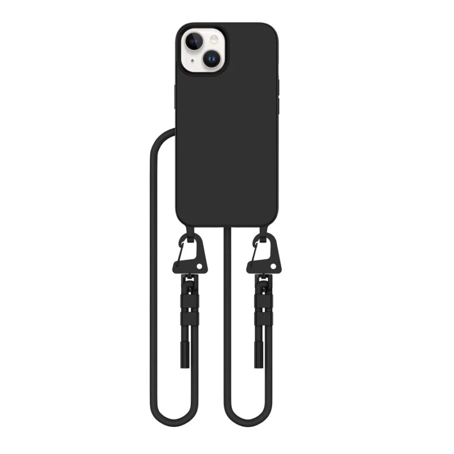 Etui Tech-Protect MagNecklace MagSafe na iPhone 15 - czarne