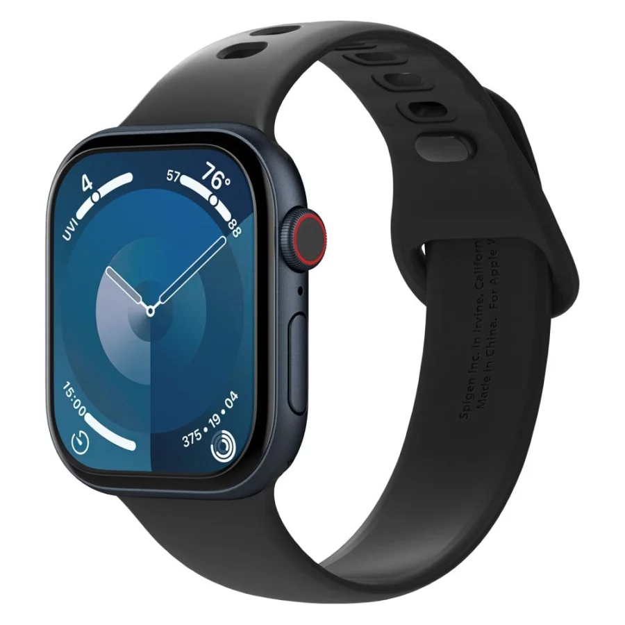 Szkło hybrydowe Spigen Elite Shield ”EZ FIT” 2-Pack na Apple Watch 10 (46 mm) - przezroczyste
