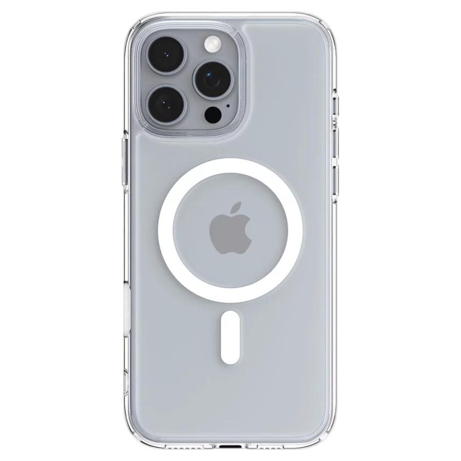Etui Spigen Ultra Hybrid ”T” Mag MagSafe na iPhone 16 Pro Max - białe