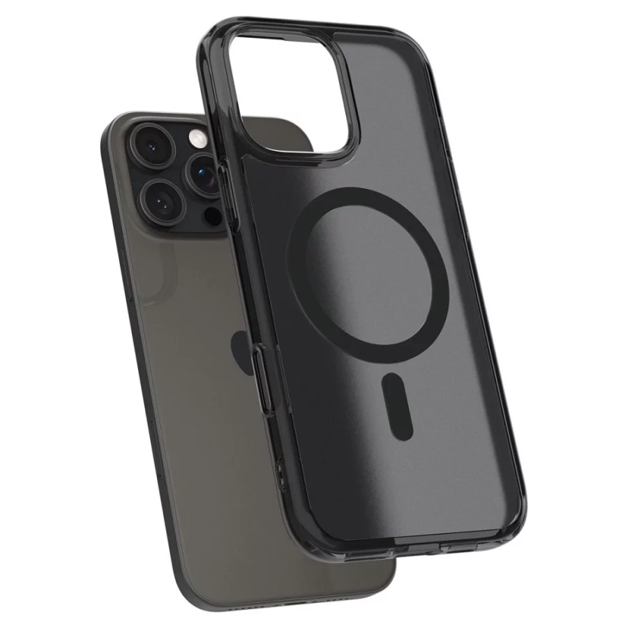 Etui Spigen Ultra Hybrid na iPhone 16 Pro - czarne