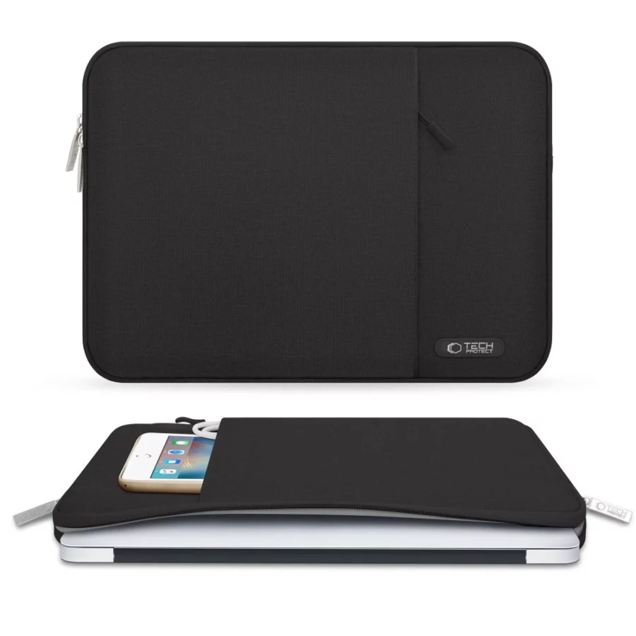 Etui Tech-Protect Sleevy Laptop 13-14 - czarne