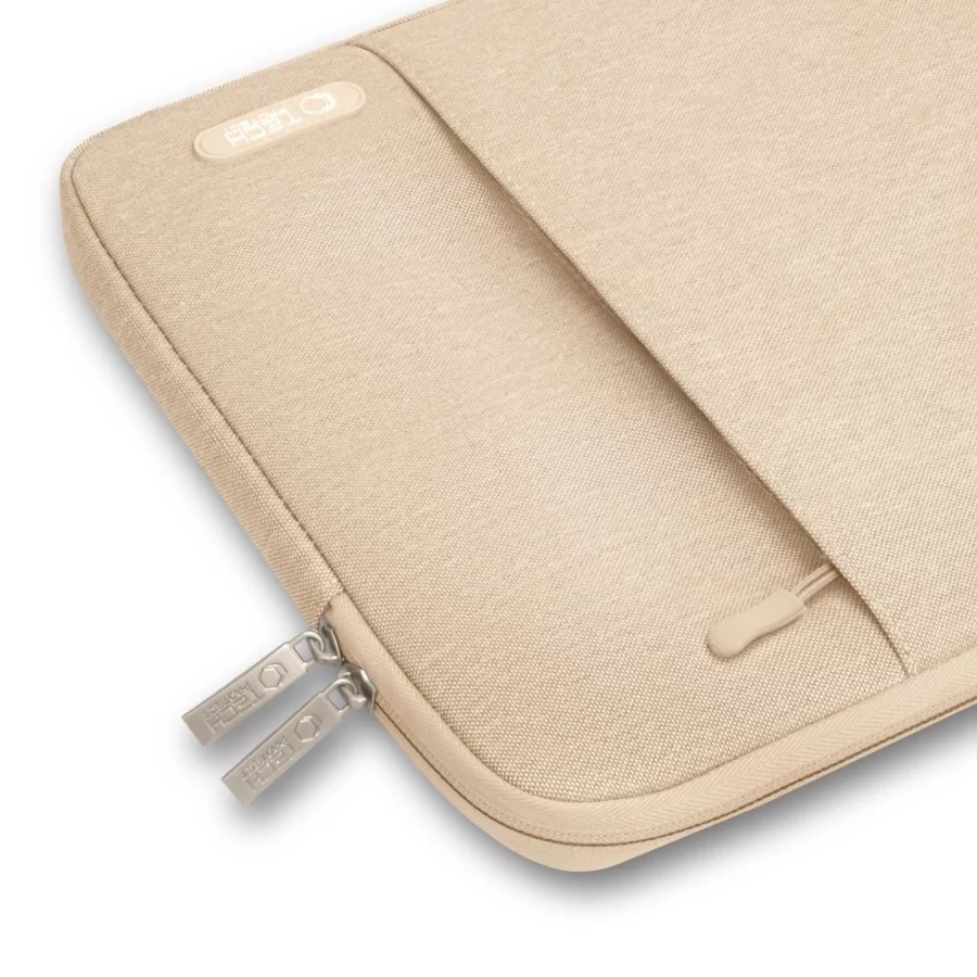 Etui Tech-Protect Sleevy Laptop 13-14 - beżowe