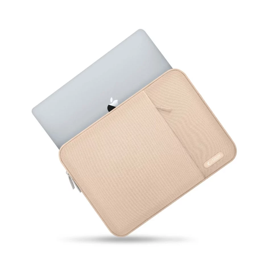 Etui Tech-Protect Sleevy Laptop 13-14 - beżowe
