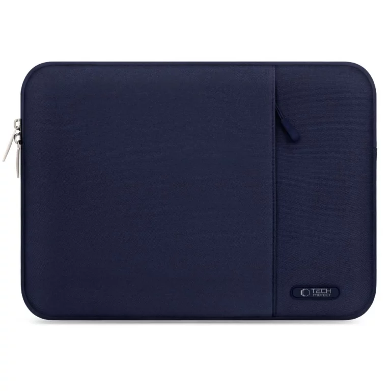 Etui Tech-Protect Sleevy Laptop 13-14 - granatowe