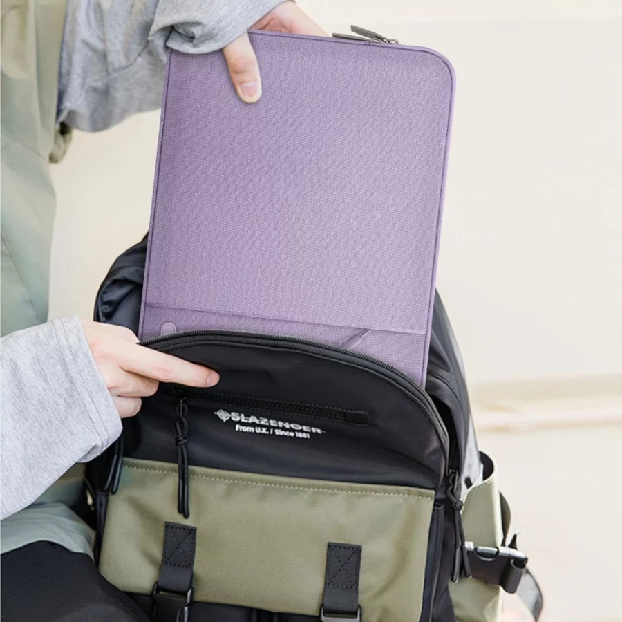 Etui Tech-Protect Sleevy Laptop 13-14 - lawendowe