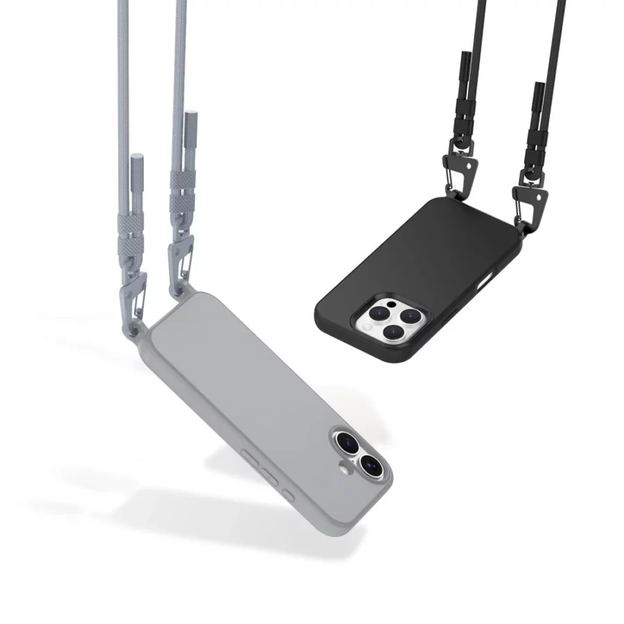 Etui Tech-Protect MagNecklace MagSafe na iPhone 12 / 12 Pro - czarne