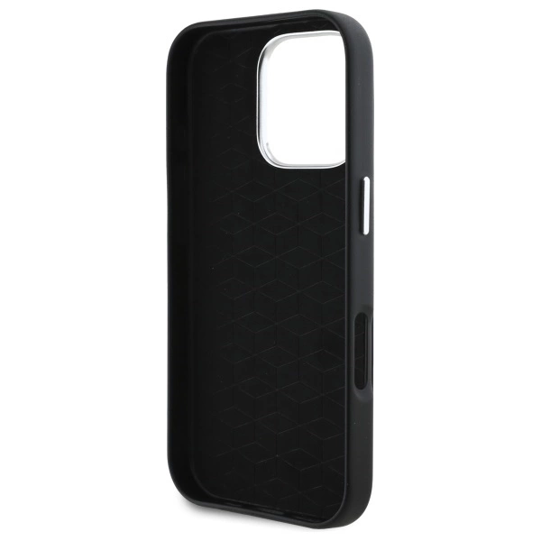 Etui BMW M Smooth Full Wrapped Metal MagSafe na iPhone 16 Pro Max - czarne