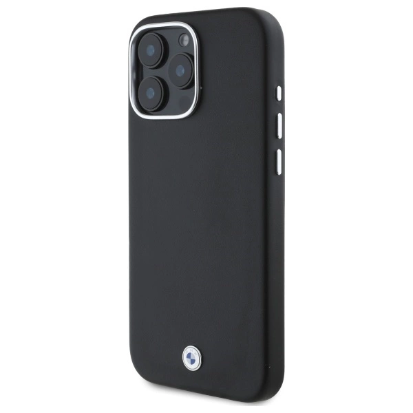 Etui BMW Sign Full Wrapped Metal MagSafe na iPhone 16 Pro - czarne