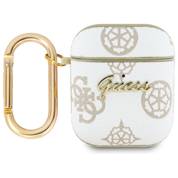 Guess GUA2PG4GPH AirPods 1/2 cover        biały/white 4G Hook