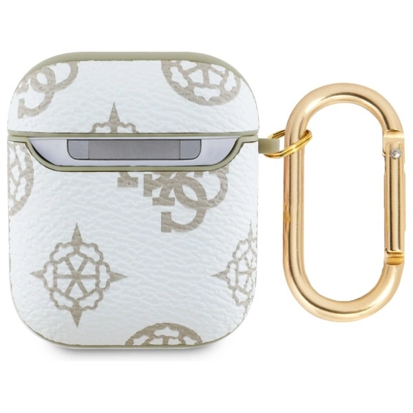 Guess GUA2PG4GPH AirPods 1/2 cover        biały/white 4G Hook