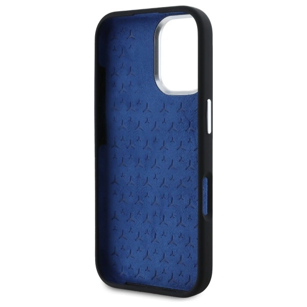 Mercedes MEHMP16S23SUTTK iPhone 16 6.1"   czarny/black hardcase Silicone Tonal Logo MagSafe
