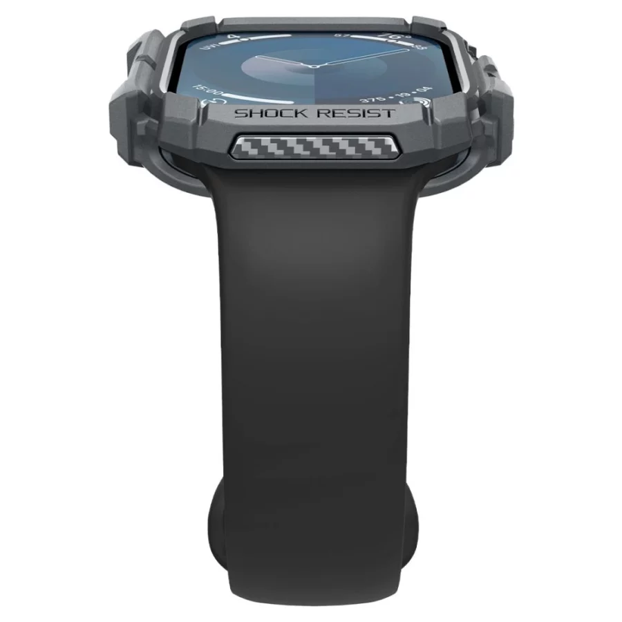 Etui Spigen Rugged Armor na Apple Watch 10 46 mm - szare