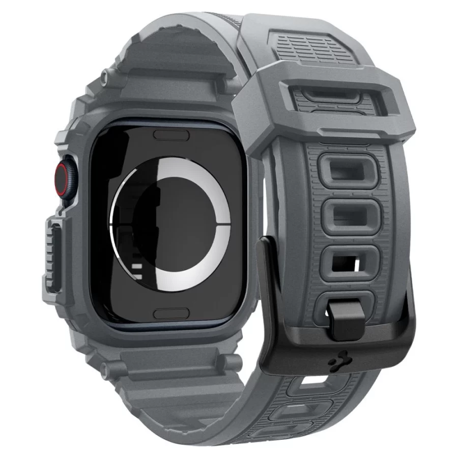 Etui Spigen Rugged Armor na Apple Watch 10 46 mm - szare