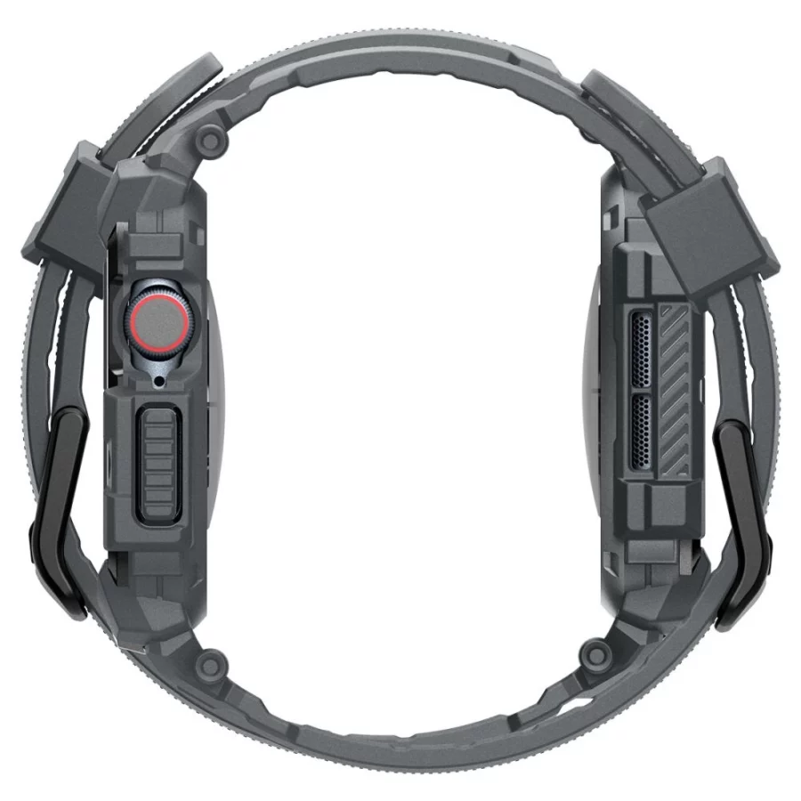 Etui Spigen Rugged Armor na Apple Watch 10 46 mm - szare