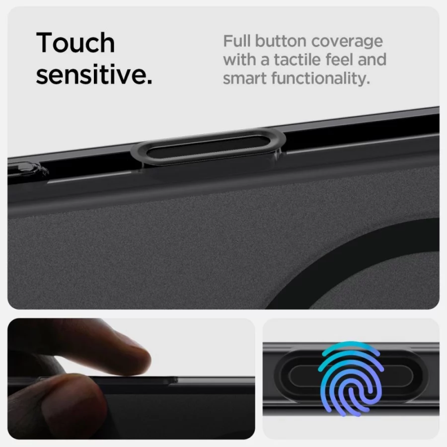 Etui Spigen Ultra Hybrid "T" MagSafe na iPhone 16 Pro Max - czarne