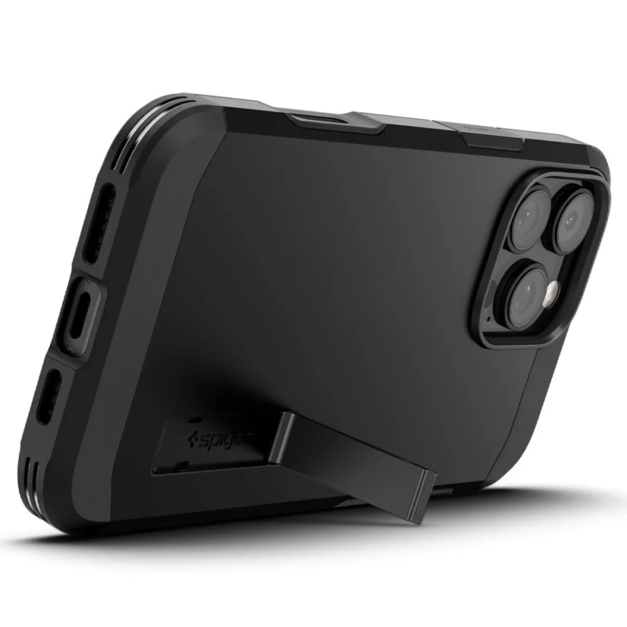 Etui Spigen Tough Armor "T" MagSafe na iPhone 16 Pro Max - czarne