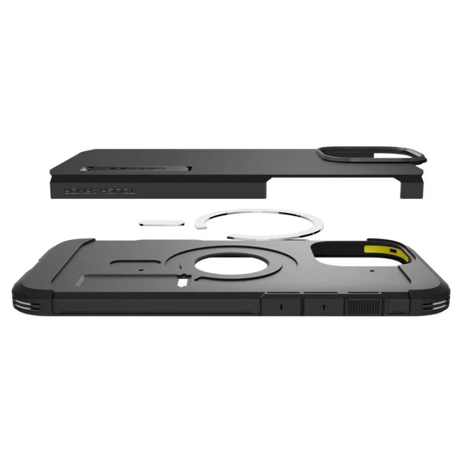 Etui Spigen Tough Armor "T" MagSafe na iPhone 16 Pro Max - czarne