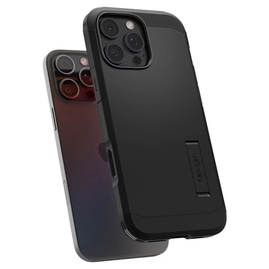 Etui Spigen Tough Armor "T" MagSafe na iPhone 16 Pro Max - czarne