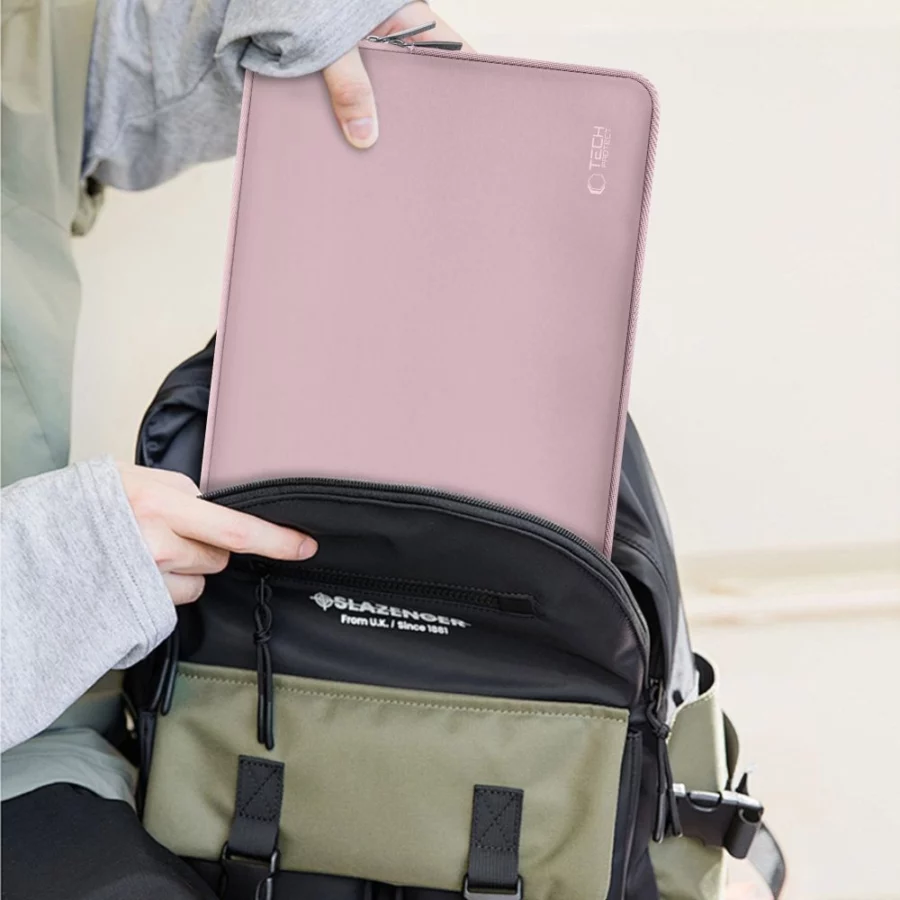 Torba na laptopa 13-14" Tech-Protect Neoslim - różowa