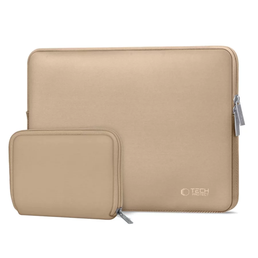 Torba na laptopa 13-14" Tech-Protect Neoslim - beżowe