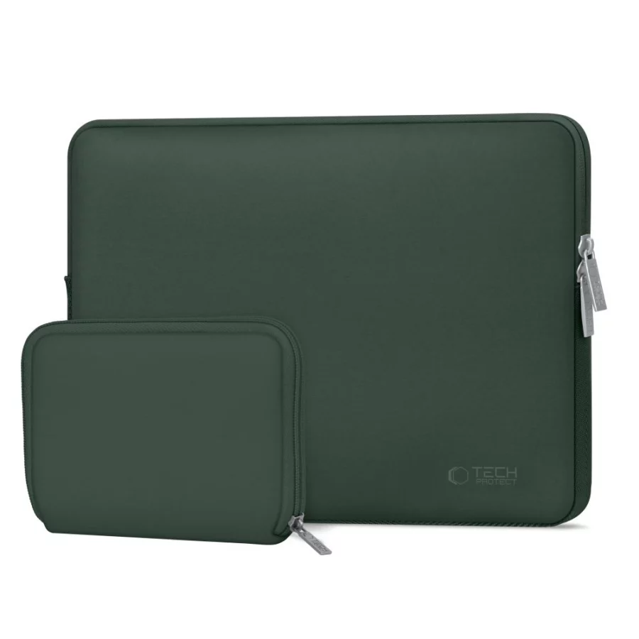 Torba na laptopa 15-16" Tech-Protect Neoslim - zielona